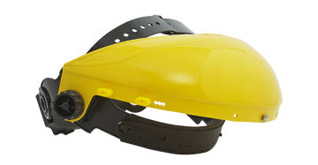 Casquete Portavisor amarillo