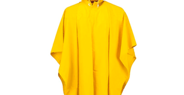 Poncho estándar amarillo